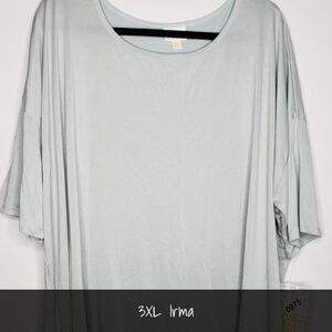 LuLaRoe Irma Tunic 3XL Solid NEW